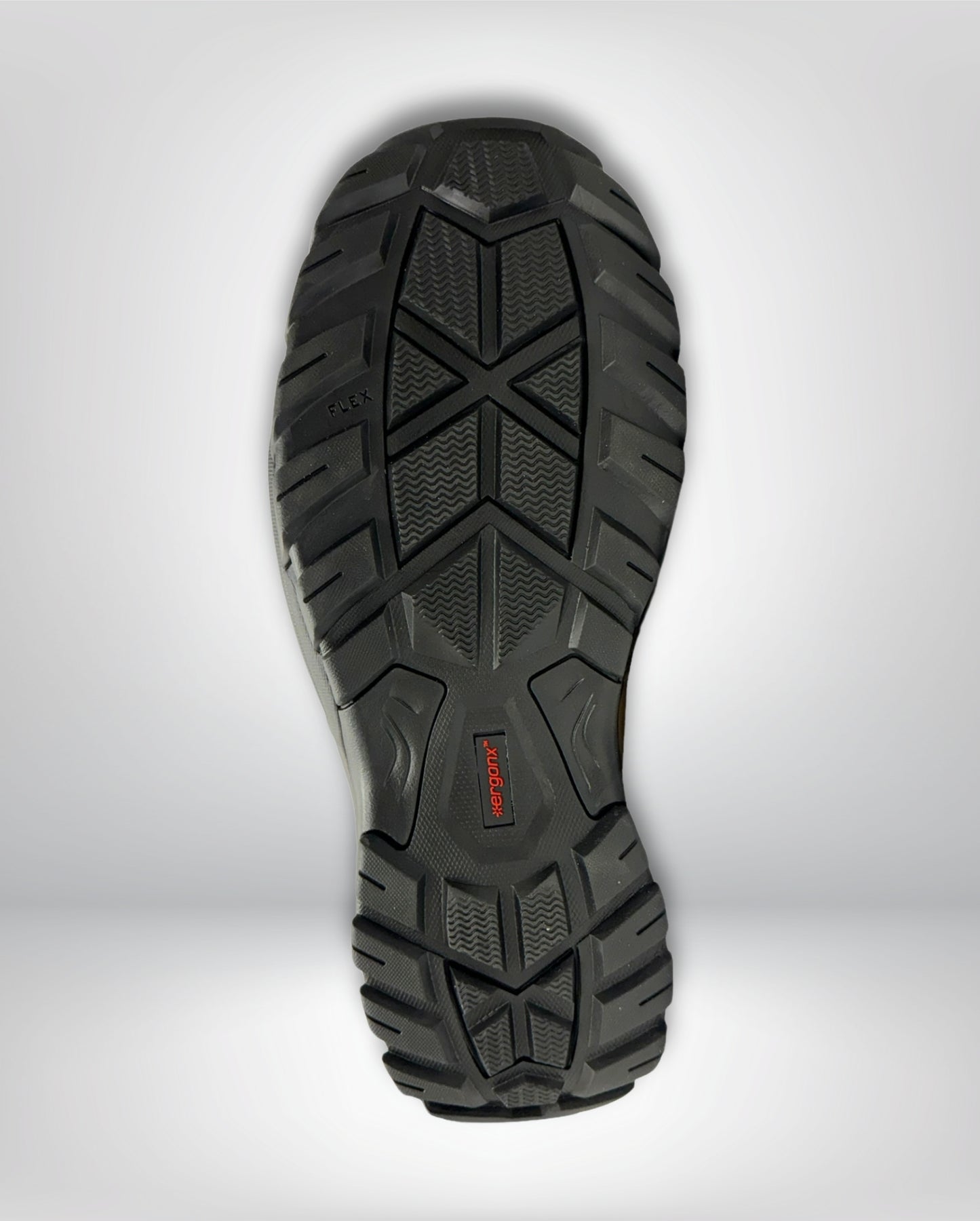 Ergonx Tan Lace Up Safety Boots + 6 Socks + 1L Bottle & Cap Bundle