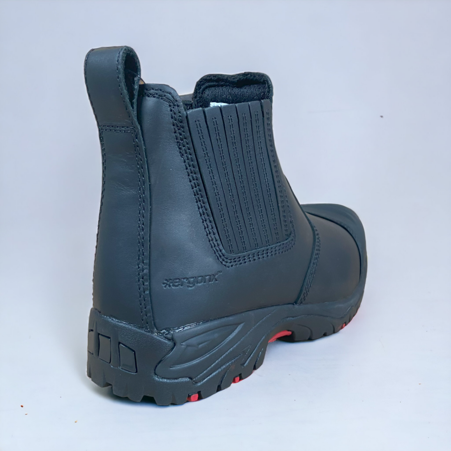 Ergonx Safety Boots Slip On (Hydrogen) Black