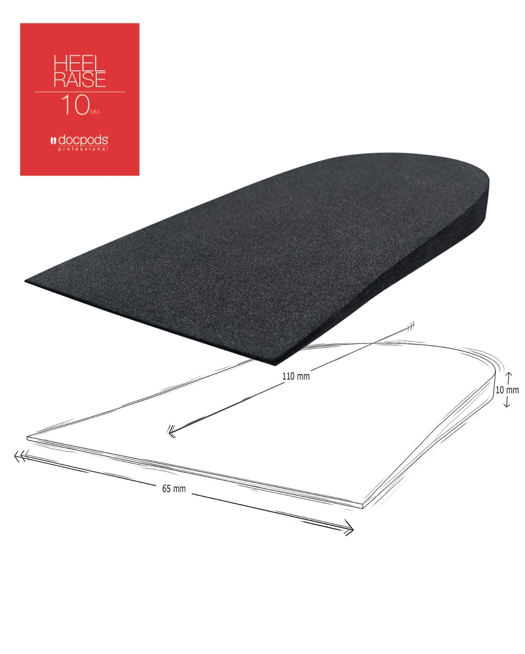 10mm Long Raise Pack Of 10Prs