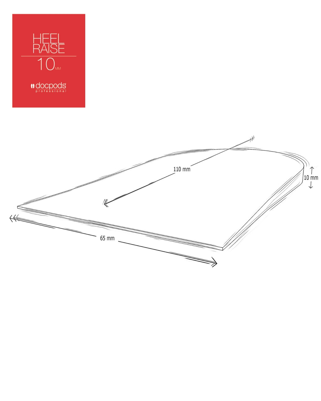10mm Long Raise Pack Of 10Prs
