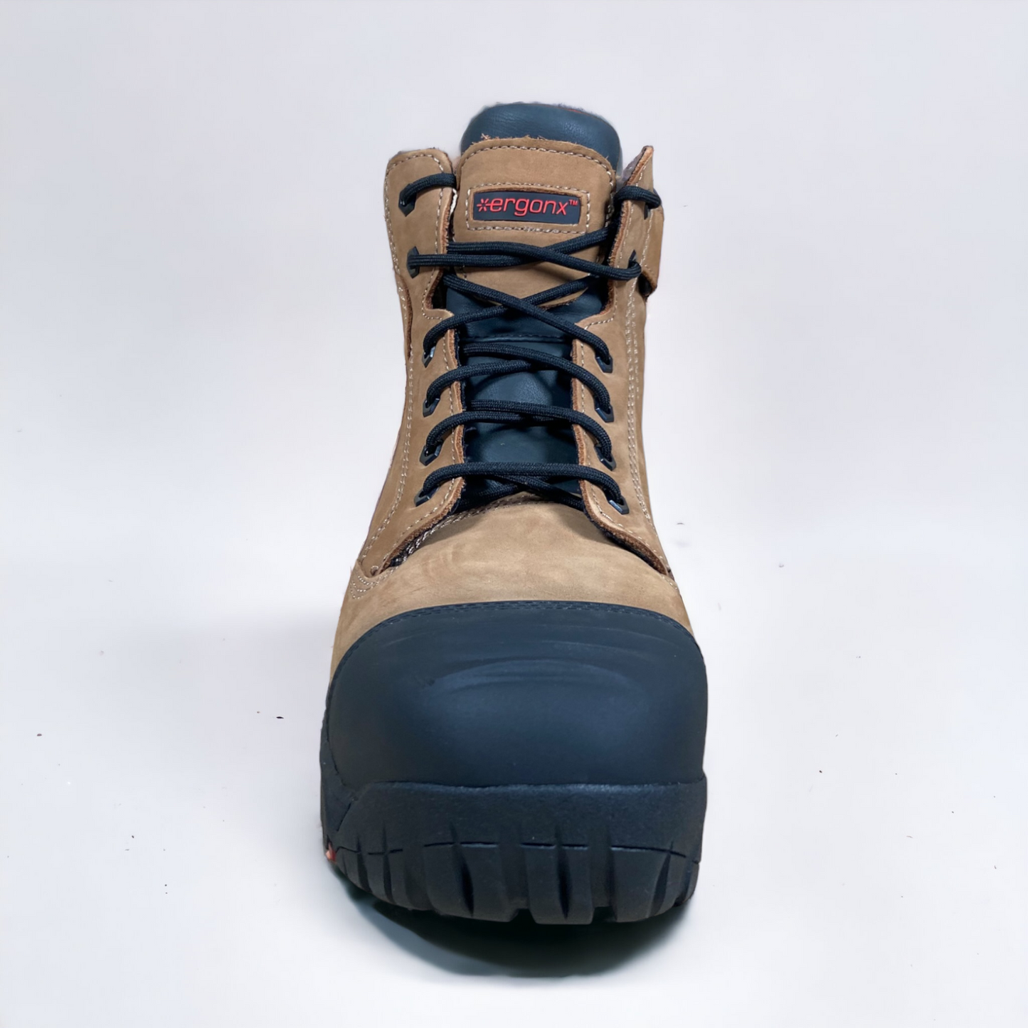 Ergonx Safety Boots Lace Up (Helium) Tan