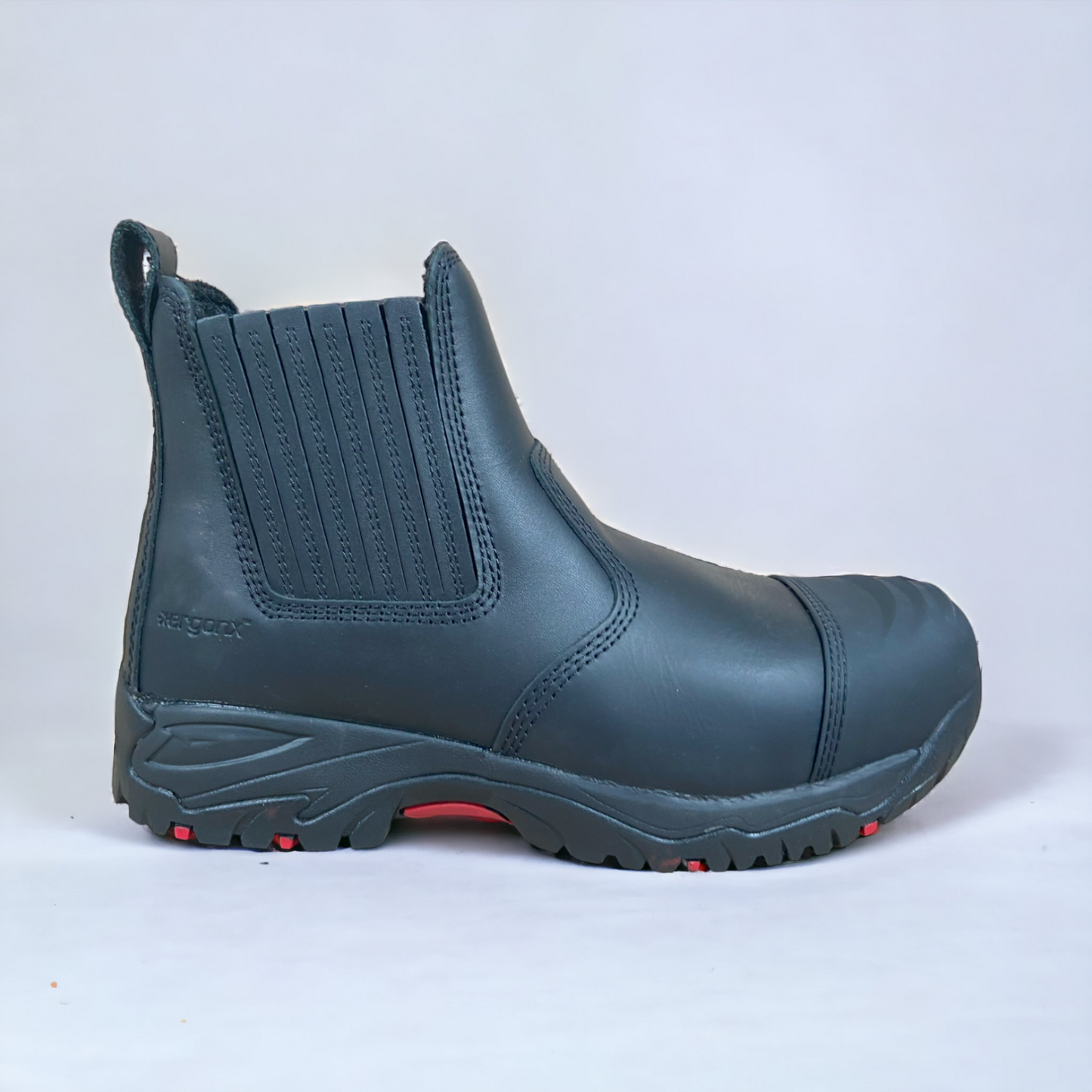 Ergonx Safety Boots Slip On (Hydrogen) Black