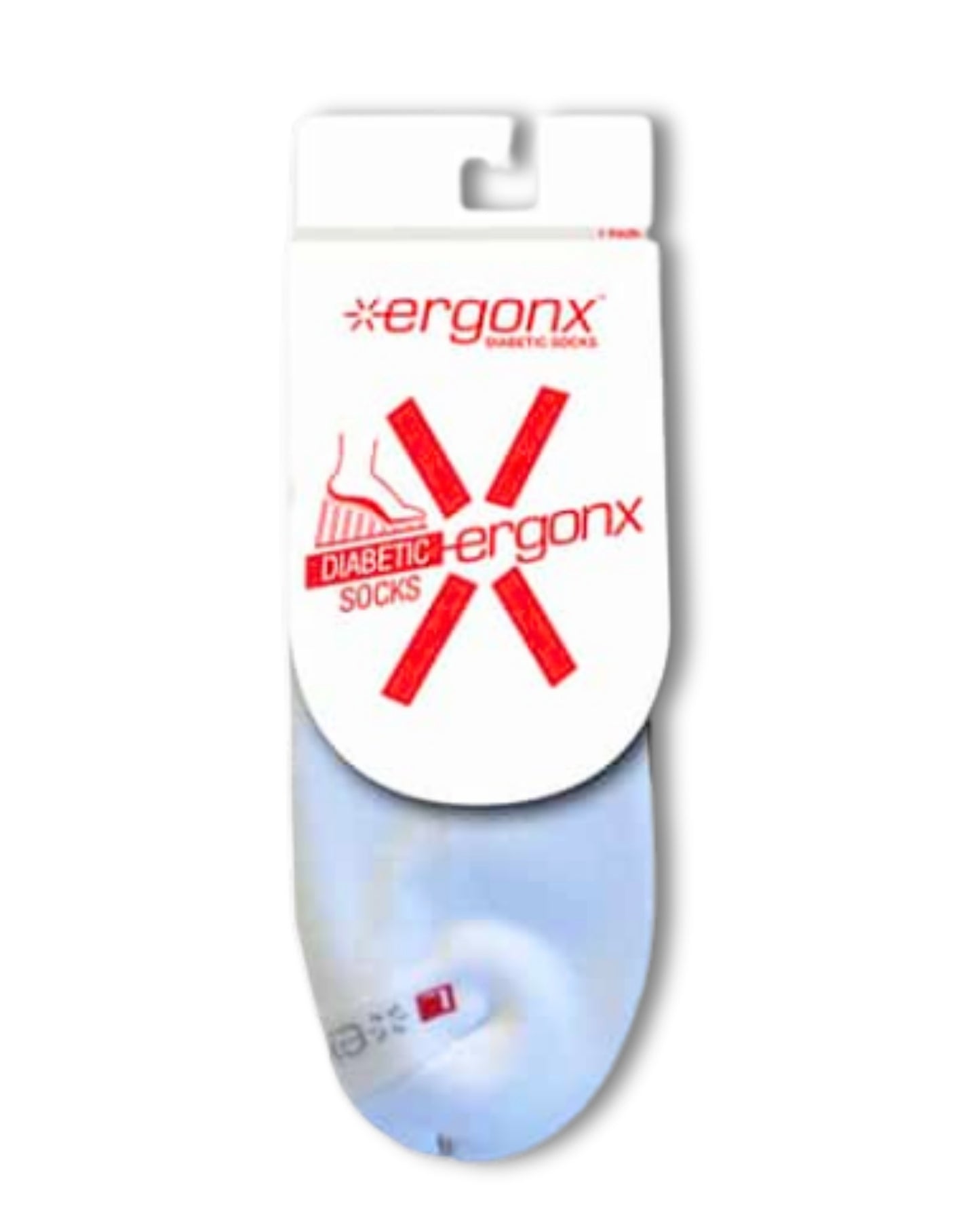 Ergonx Diabetic Socks Crew (6 Pack)