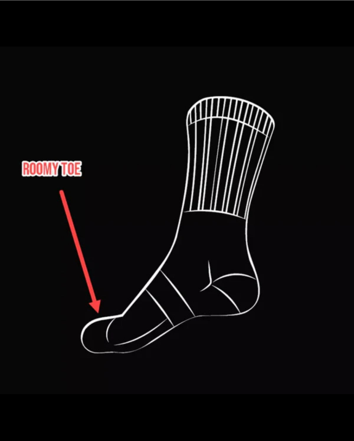 Ergonx Work Socks (6 Pack)