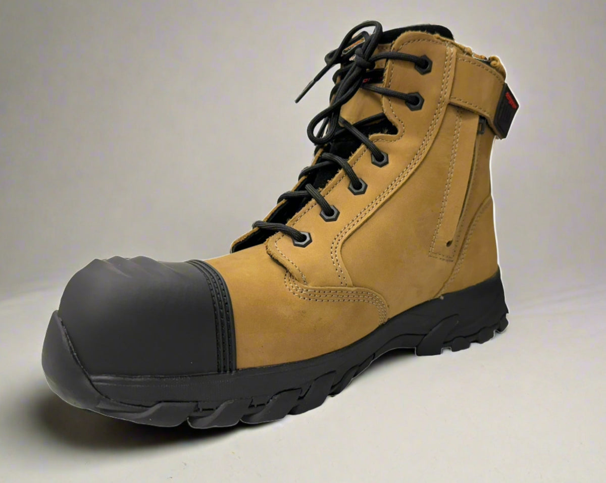 Ergonx Safety Boots Lace Up (Helium) Tan Online | Docpods