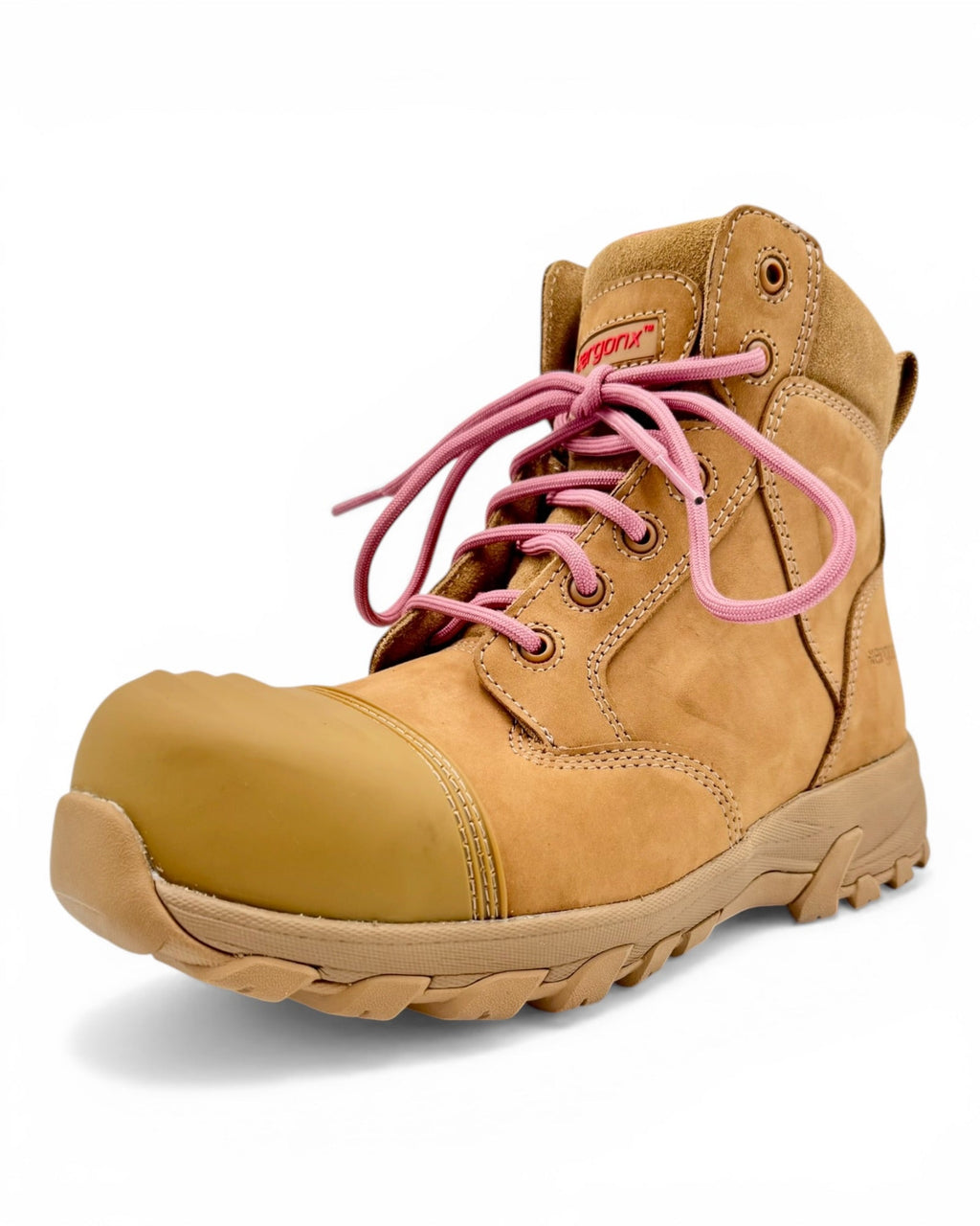 Ergonx women's Helium all tan safety work boots — product view 9